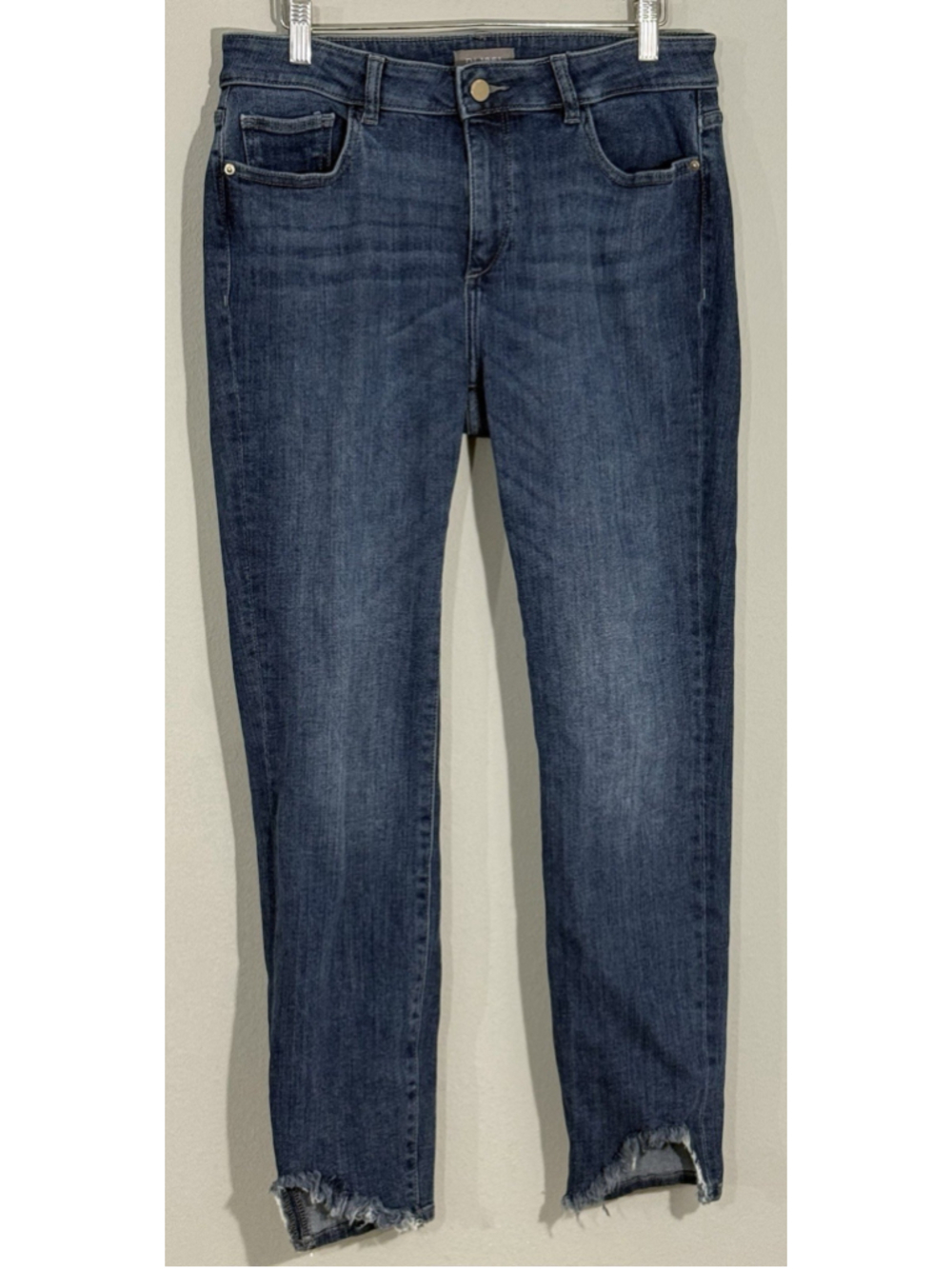 Delete me DL 1961 Women's Florence Raw Edge Denim Jeans Size 31
